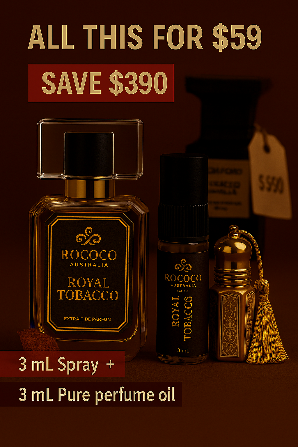 ๐๐จ๐ฒ๐๐ฅ ๐๐จ๐๐๐๐๐จ | Inspired by Tom Ford Tobacco Vanille