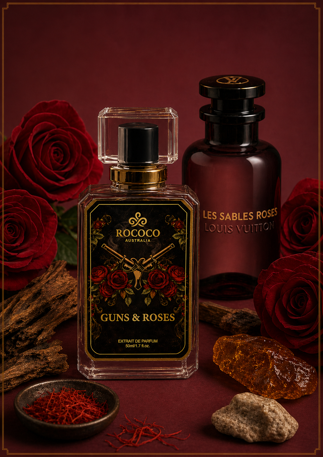 Guns & Roses - Best dupe of Louis Vuitton Les Sables Roses