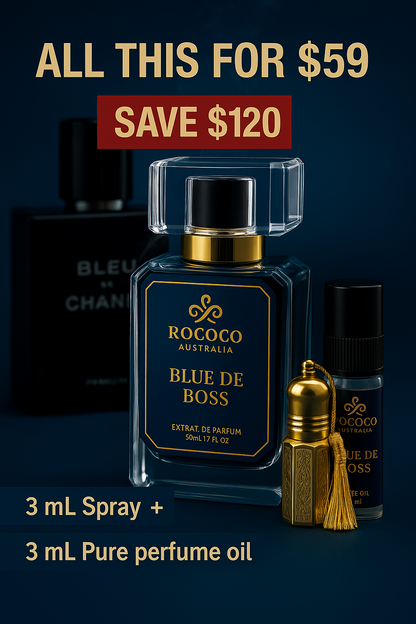 𝐁𝐥𝐮𝐞 𝐃𝐞 𝐁𝐨𝐬𝐬 | Inspired by Bleu de Chanel