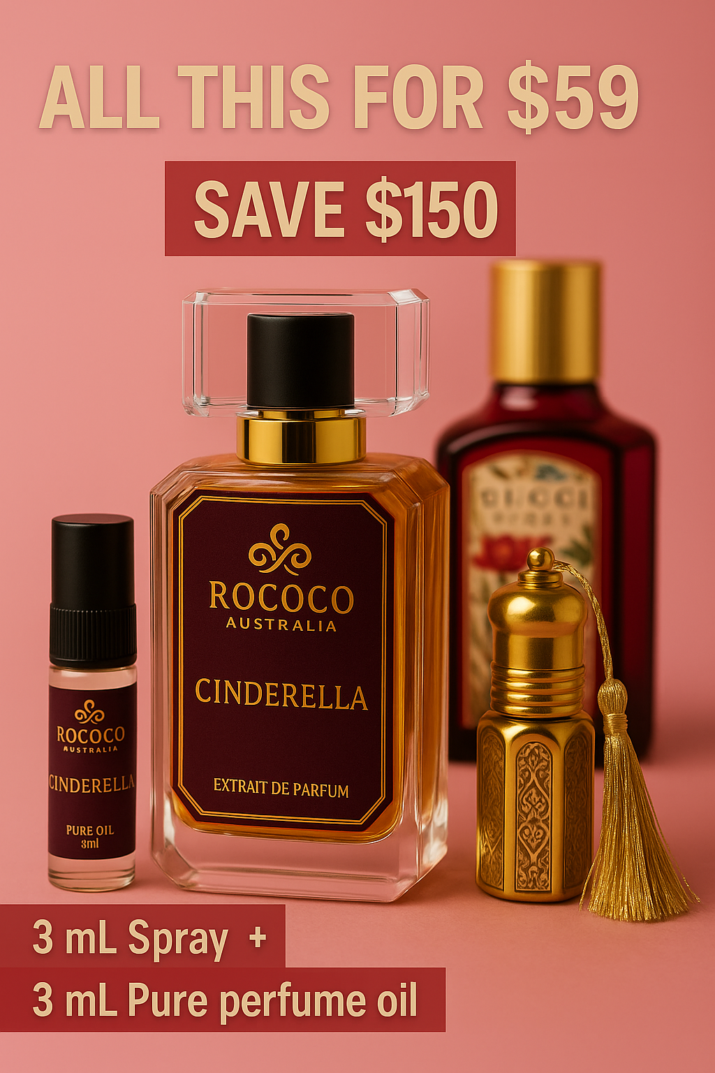 𝐂𝐢𝐧𝐝𝐞𝐫𝐞𝐥𝐥𝐚 | Inspired by Gucci Flora Gorgeous Gardenia