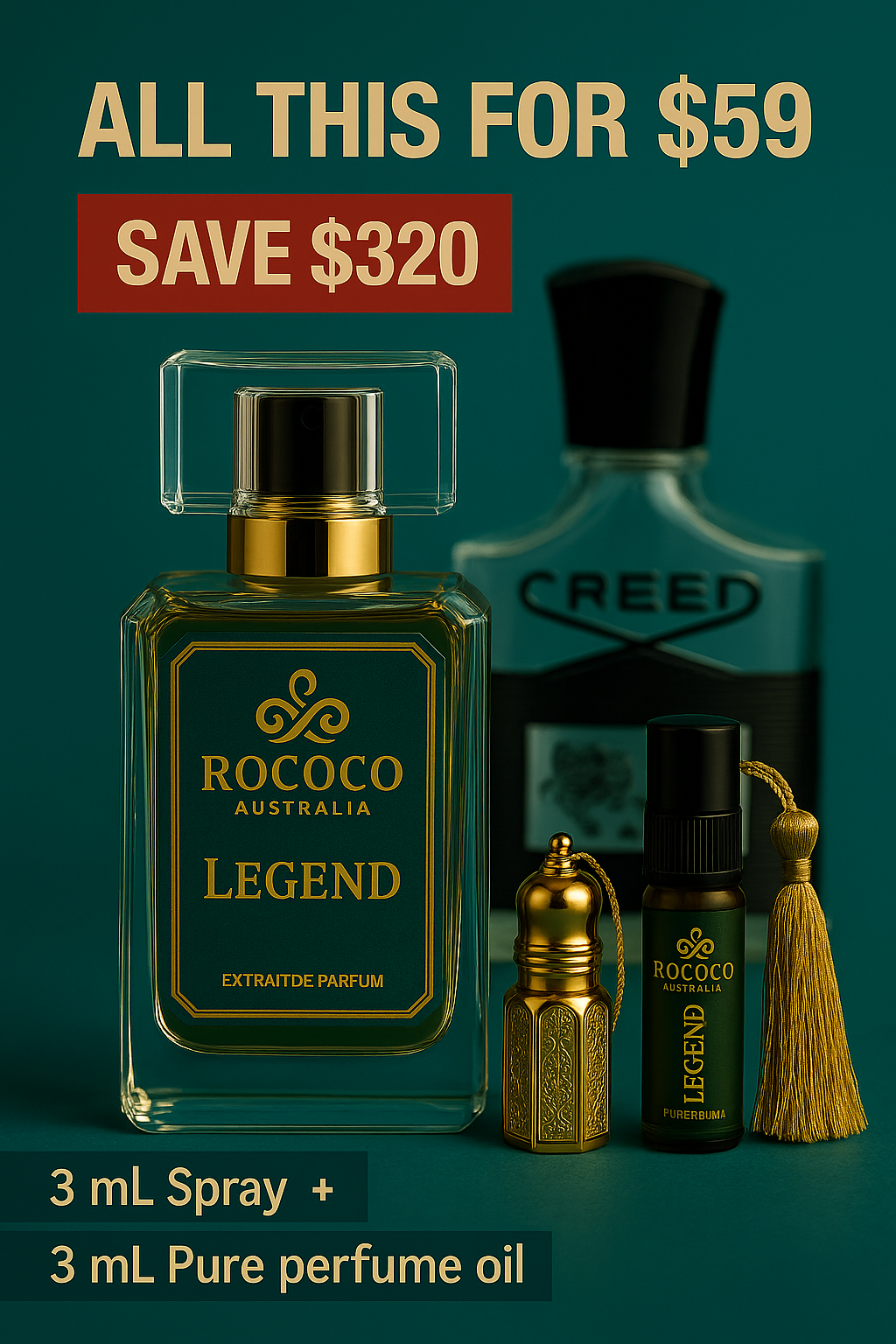 𝐋𝐄𝐆𝐄𝐍𝐃 | Inspired by Creed Aventus