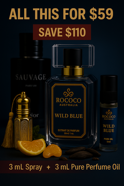 𝐖𝐢𝐥𝐝 𝐁𝐥𝐮𝐞 | Inspired by Dior Sauvage